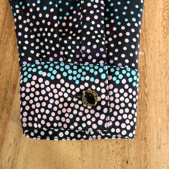 Yumi Kim Revolve 100% Silk Mini Dress Long Sleeve Faux Wrap Sz XS - Picture 5 of 10